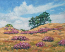 Les dunes en septembre sur Maria Meester