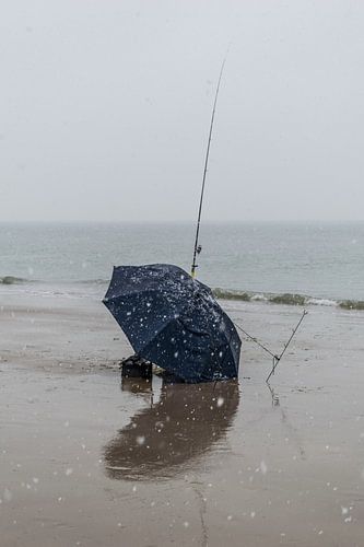 Der müßige Fischer bei jeder Witterung