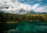Lago Di Carezza/Karersee in de Dolomieten