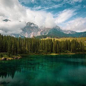 Lago Di Carezza/Karersee in the Dolomites by Dennis Langendoen