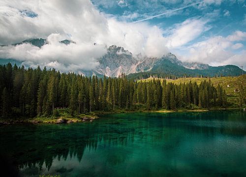 Lago Di Carezza/Karersee dans les Dolomites