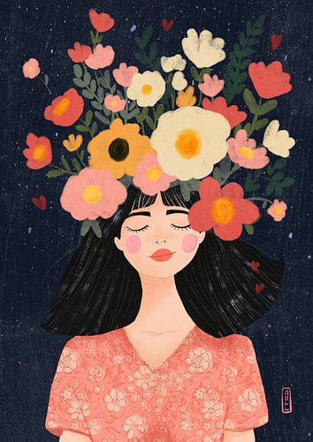 Midnight Flowers and Thoughts