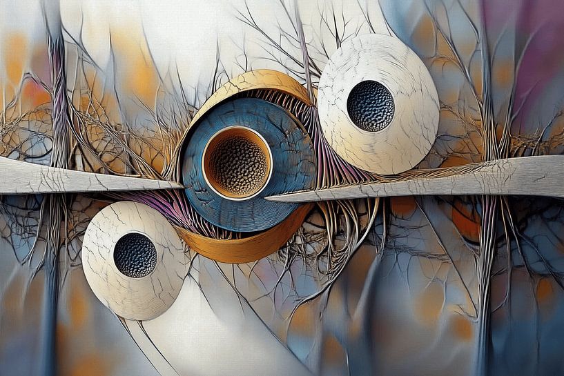 Abstract nature by Ton Kuijpers