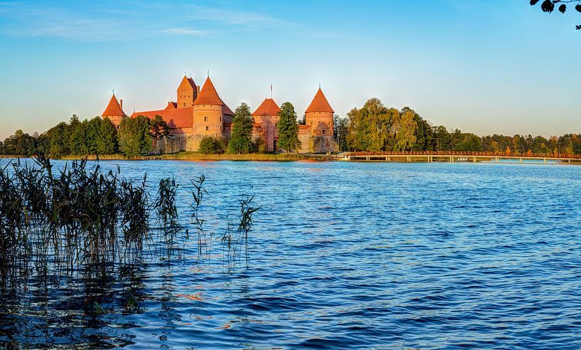 Trakai eiland kasteel museum van Yevgen Belich