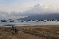 Bicycle on the beach by Mr Greybeard thumbnail