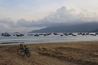 Bicycle on the beach