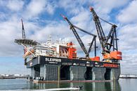 Het grootste kraanschip ter wereld: de Sleipnir! van Jaap van den Berg thumbnail