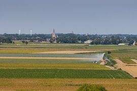 Sexbierum et ses environs depuis la tour de l'église Sixtus