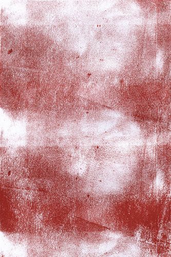 Kleurvlakken. Moderne abstracte kunst in warm rood en wit