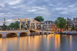 Magere Brug, Amsterdam, Netherlands by Elisabeth Aardema