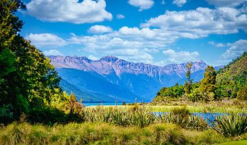 Nelson Lakes National Park, Nouvelle-Zélande sur Rietje Bulthuis