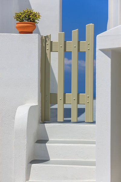 Imerovigli, Santorin, Griechenland von Henk Meijer Photography