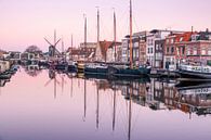 Het Galgewater in Leiden van Martijn van der Nat thumbnail