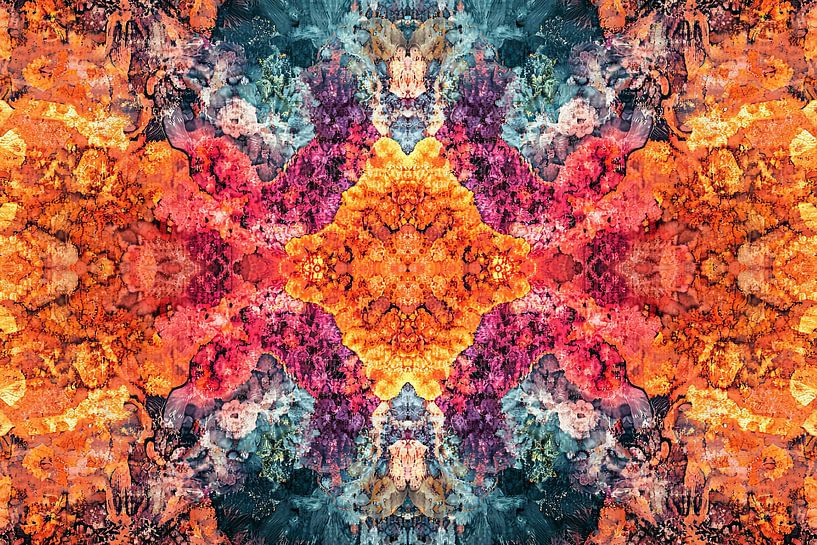 digitale Belletristik Druck Kaleidoskop von Egon Zitter
