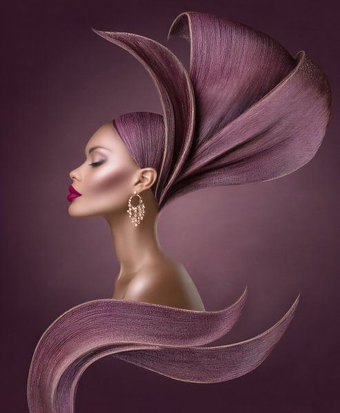 Purple Flair by Jacky