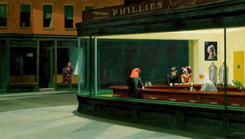 Night Hawk - Phillies and Mona Lisa