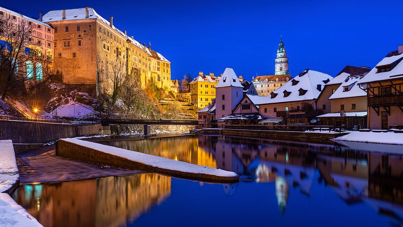 Krumlov on the Vltava by Rainer Pickhard