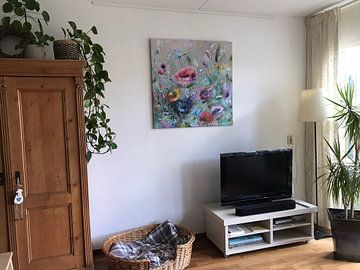 Customer photo: Wild flowers I by Atelier Paint-Ing