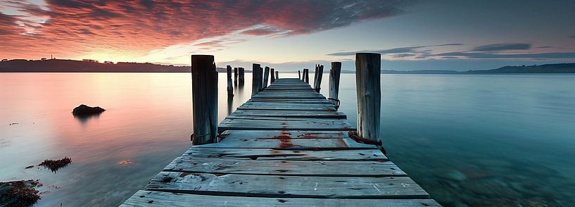 An der Küste von fernlichtsicht