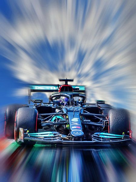 LH 44 Sir Lewis Hamilton - Season 2021 von DeVerviersBelgium