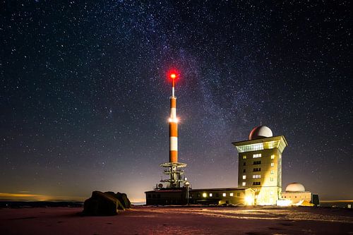Moon landing on the Brocken by Oliver Henze