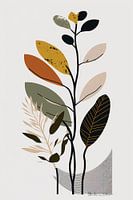 Modern leaves