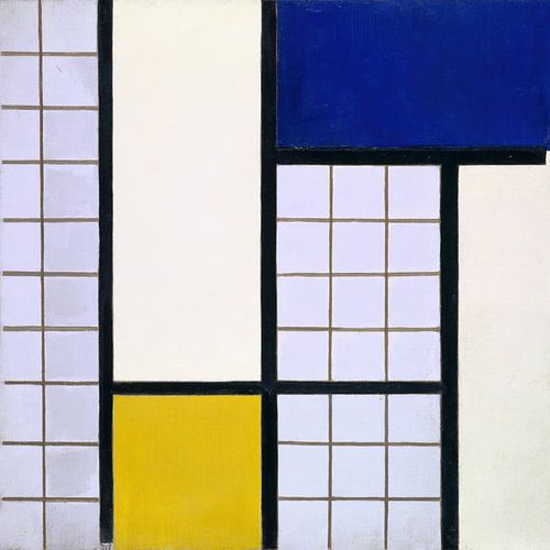 Compositie in Halftonen, Theo van Doesburg