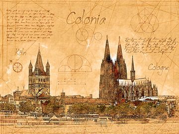Köln van Printed Artings