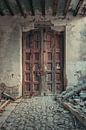 Abandoned sites: Spanish factory gate. by Olaf Kramer thumbnail
