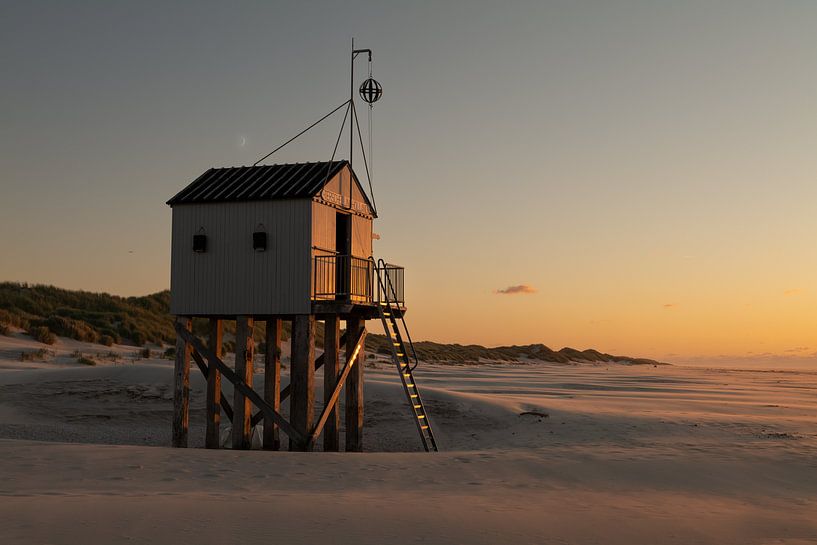 Het drenkelingenhuisje - ein Zufluchtsort in bangen Momenten auf der Insel Terschelling von André Post