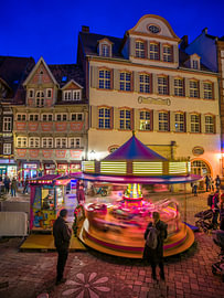 Quedlinburg - Weihnachtsmarkt zur Blauen Stunde