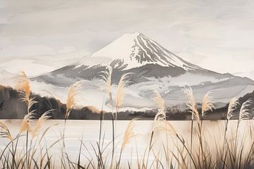 De berg Fuji van Poster Art Shop