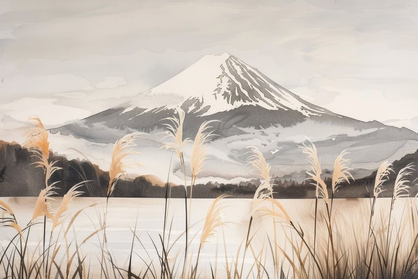Mount Fuji by Poster Art Shop