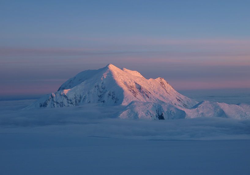 Alpenglow Mount Foraker by Menno Boermans