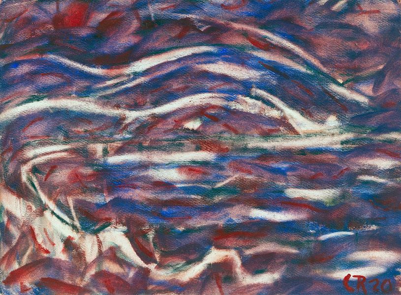 Berg in Bayern, Christian Rohlfs, 1920 von Atelier Liesjes