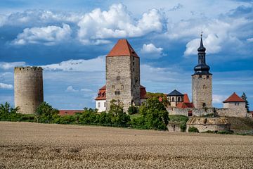 Ein Blick auf die Burg in Querfurt von Andreas Völkel