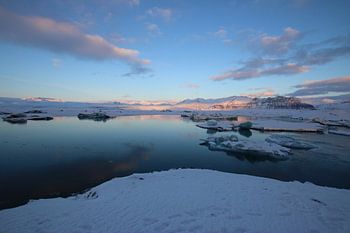 Gletsjermeer in IJsland