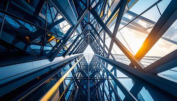 Une architecture moderne avec des formes