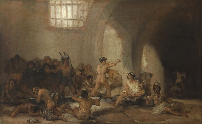 La casa de locos, Francisco de Goya van Meesterlijcke Meesters