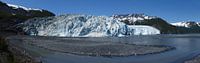 Panorama glacier Aialik Bay Alaska