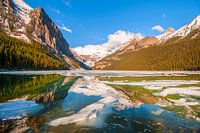 Lake Louise in Banff National Park in Western Canada.