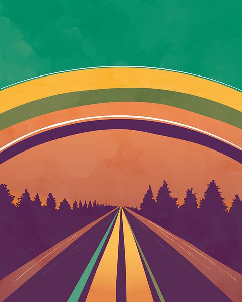 Reis naar de zonsondergang 5