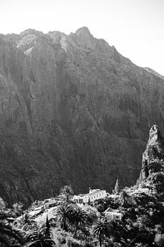 Magical Masca | Tenerife black-and-white photo print | Naturfoto Europe travel photography by HelloHappylife