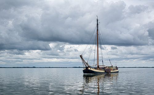 A sailing ship of the brown fleet