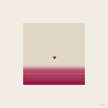 Abstract Pink Gradient Square