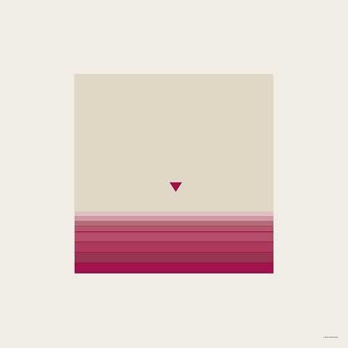 Abstract Pink Gradient Square