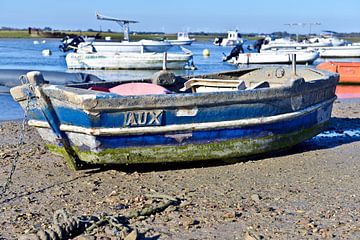 Abandoned Andalusian fishing boat in Novo Sancti Petri by Silva Wischeropp