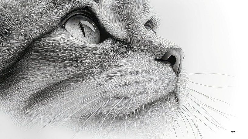 pencil drawing by Gelissen Artworks