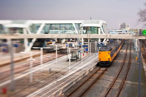 trein op station Arnhem