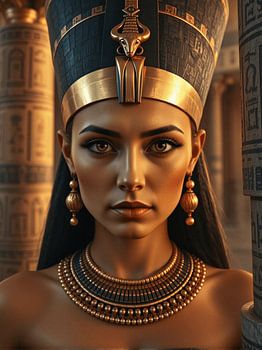 Mystical Ancient Egyptian Queen